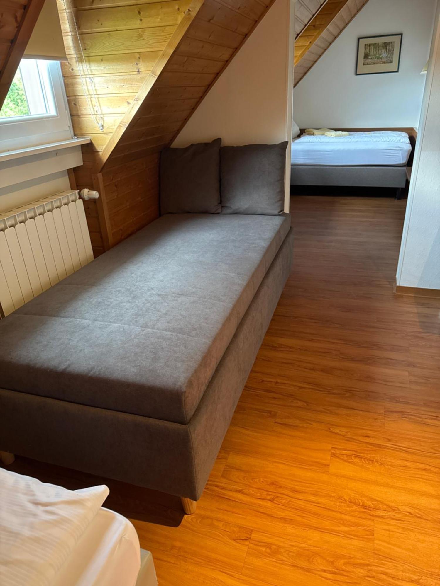 Gaestehaus An Der Rheinbruecke Altlussheim Exteriör bild
